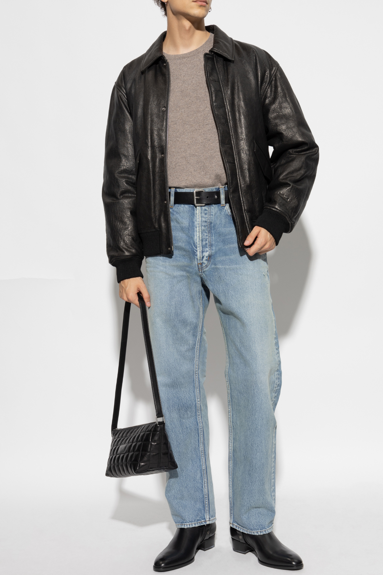 Saint Laurent Jeans with vintage effect | Men's Clothing Saint Laurent Jeans with vintage effect | Men's Clothing